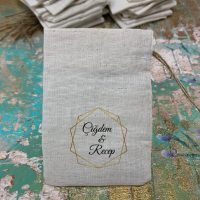Hediyelik Baskılı Kese Çerez Kesesi